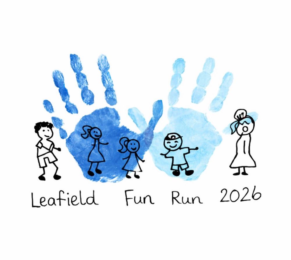 Leafield Fun Run logo
